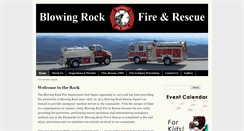 Desktop Screenshot of blowingrockfire.org