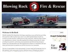 Tablet Screenshot of blowingrockfire.org